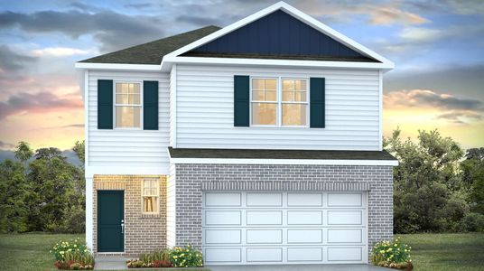 New construction Single-Family house 337 Bevington Brook Ln, Hopkins, SC 29061 plan MANNING - image