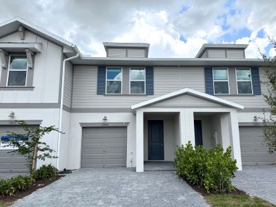 New construction Townhouse house 13009 Sw Forli Wy, Port St. Lucie, FL 34987 plan Pompano - image