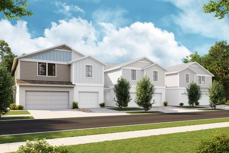New construction Townhouse house 3879 King Hill Dr, Haines City, FL 33844 plan Tulum - image