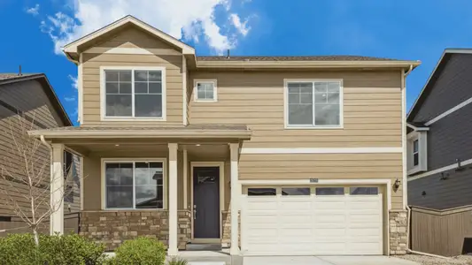 New construction Single-Family house 9894 Danube Ct, Commerce City, CO 80022 plan Holcombe - image