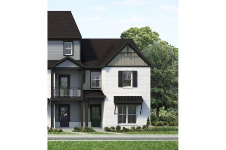 New construction Single-Family house 404 Kinnard Dr, Hendersonville, TN 37075 plan Henley Rowhome - image 2