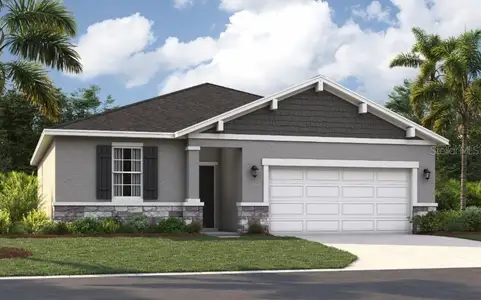 New construction Single-Family house 819 Pebble Crest Ln, Eagle Lake, FL 33839 plan Portland - image
