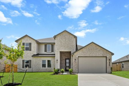 New construction Single-Family house 15130 Cibolo Ln, Mont Belvieu, TX 77523 plan E60E - image