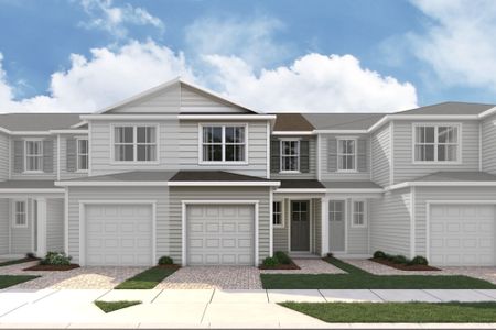 New construction Townhouse house 355 Harrow Cv, St. Johns, FL 32259 plan Corbin - image