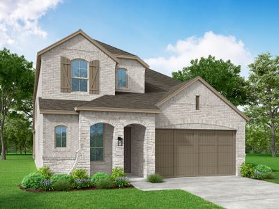 New construction Single-Family house 112 High Rock Pass, Kyle, TX 78640 plan Lotus - image