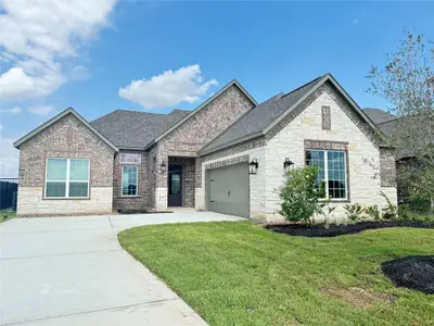 New construction Single-Family house 2107 Tioga View Dr, Iowa Colony, TX 77583 plan Azalea - image