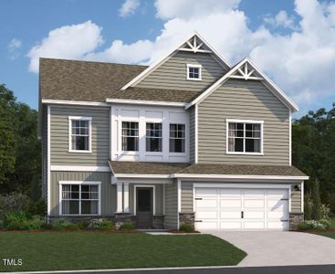 New construction Single-Family house 140 S Harvest Ridge Way, Unit Lot 243, Clayton, NC 27520 Jordan Homeplan- photo 0