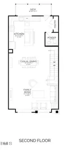 New construction Townhouse house 3148 James Slaughter Rd, Fuquay Varina, NC 27526 plan Atlas Interior Unit - image 3