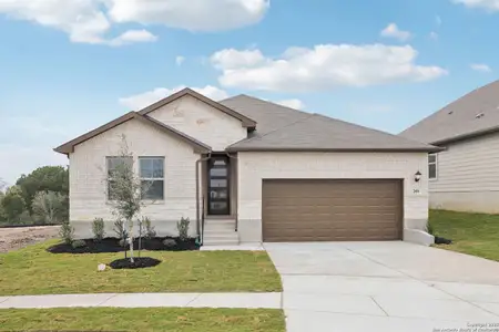 New construction Single-Family house 205 Bark Hollow Ave, Cibolo, TX 78108 plan The Preston (C403) - image
