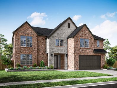 New construction Single-Family house 7530 Sunset Ridge Ln, Fulshear, TX 77441 plan Avinger - image