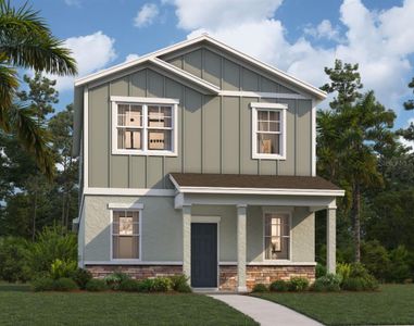 New construction Single-Family house 301 Platform Ln, Debary, FL 32713 plan Newcomb - image