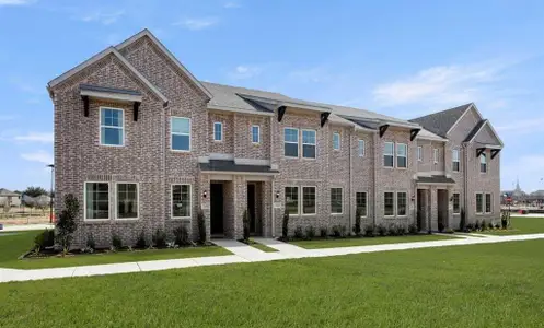 New construction Townhouse house 5708 Lakeview Dr, Watauga, TX 76148 plan Tulane - image