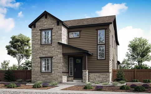 New construction  house 3401 N Haleyville Ct, Aurora, CO 80019 plan 2804 - image