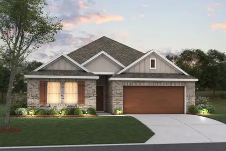 New construction Single-Family house 7428 Sunset Valley Ln, Ponder, TX 76259 plan Polo II - 40' Smart Series - image