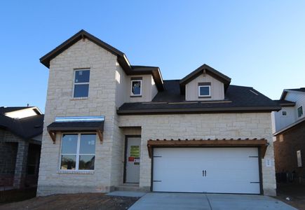 New construction Single-Family house 909 Corvallis Dr, Leander, TX 78641 Brahman - A- photo 0