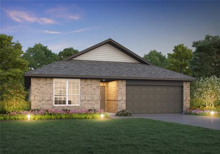 New construction Single-Family house 3041 Mistflower Trl, Brookshire, TX 77423 plan The Pearl - image