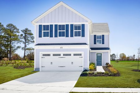 New construction Single-Family house 716 Blazer Bnd, Wendell, NC 27591 Lily- photo 0