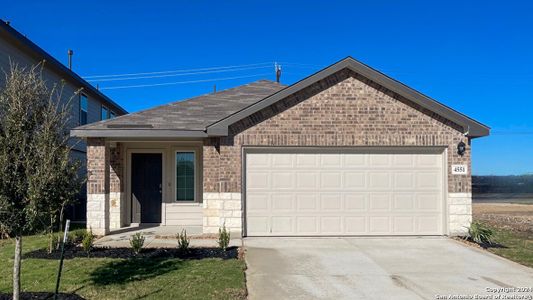 New construction Single-Family house 4551 Meerkat, Converse, TX 78109 The Caroline- photo 0