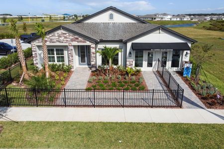 New construction Single-Family house 31979 Sapna Chime Drive, Wesley Chapel, FL 33545 Barcello- photo 0