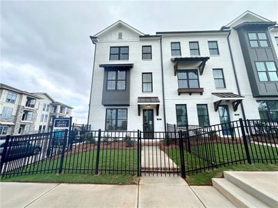 New construction Townhouse house 532 Healy Drive, Unit 61, Cumming, GA 30040 The Glendale- photo 0