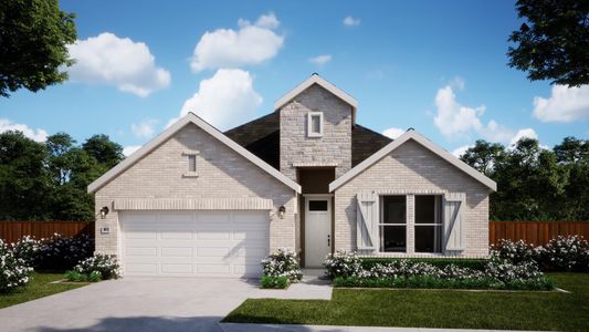 Elevation B | Monica | Sage Collection – Freedom at Anthem in Kyle, TX by Landsea Homes