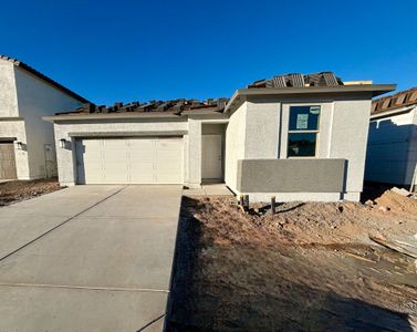 New construction Single-Family house 47776 W Moeller Rd, Maricopa, AZ 85139 Poppy Homeplan- photo 1 1