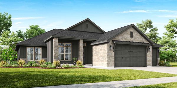New construction Single-Family house 318 Boots Ct, Lorena, TX 76655 plan Barton Creek - image
