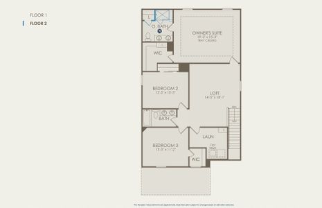 Murray Floor Plan, Quick Move-In Home, Floor 2