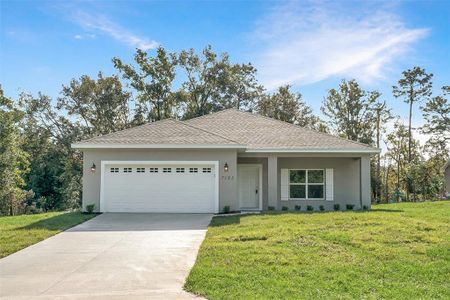 New construction Single-Family house 7183 N Ireland Drive, Citrus Springs, FL 34434 - photo 0