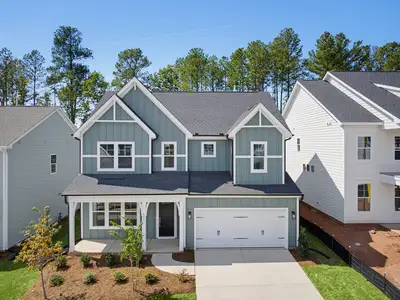 New construction Single-Family house 4013 Sweet Ivy Lndg, Durham, NC 27703 plan Roanoke - image
