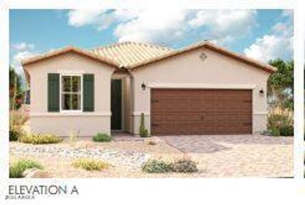 New construction Single-Family house 39995 W Elm Drive, Maricopa, AZ 85138 Peridot- photo 0