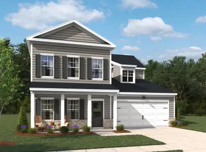 New construction Single-Family house 605 Posterity Pl, Rolesville, NC 27571 plan Hyde - image