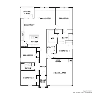 New construction Single-Family house 1104 Argonne Frst, Seguin, TX 78155 The Irvine- photo 0