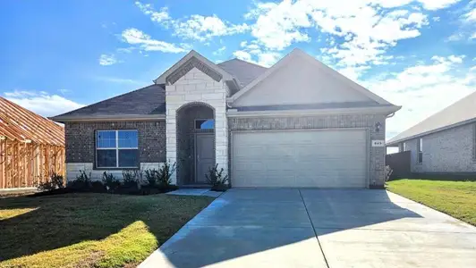 New construction Single-Family house 649 Harvey St, Grandview, TX 76050 plan STARKVILLE - image