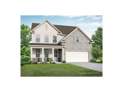 New construction Single-Family house 341 Grand Wehunt Dr, Hoschton, GA 30548 plan The Hickory C - image
