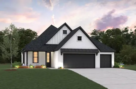 New construction Single-Family house 6906 Ivory Sedge Trl, Richmond, TX 77469 plan Hickory - image