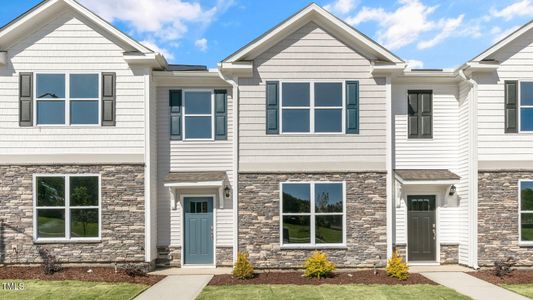 New construction Townhouse house 863 Old Tarboro Rd, Wendell, NC 27591 Blake- photo 1 1