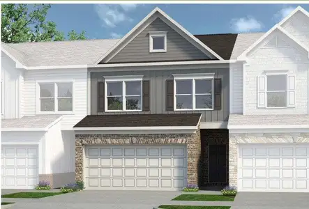 New construction Townhouse house 2390 Ravencliff Dr, Unit 140, Austell, GA 30168 - image