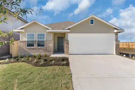 New construction Single-Family house 13701 Tucker Hedge Pass, Elgin, TX 78621 plan Kenzo - image