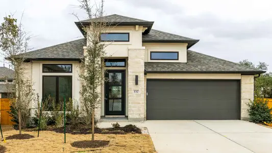 New construction Single-Family house 132 White Creek Ln, Georgetown, TX 78628 plan 2504W - image