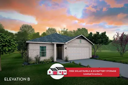 New construction Single-Family house 210 Estelle Ct, Dayton, TX 77535 plan Sabine - image