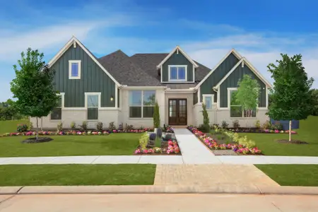 New construction Single-Family house 661 Barrel Oak Dr, Friendswood, TX 77546 plan Overlook - image