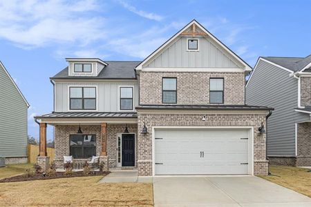 New construction Single-Family house 3133 Dowsing Ln, Powder Springs, GA 30127 Axley- photo 0 0