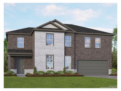 New construction Single-Family house 283 Jereth Xing, Castroville, TX 78009 plan The Jennings G - image