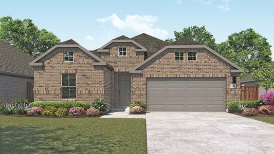 New construction Single-Family house Needville, TX 77461 plan Mahogany - image