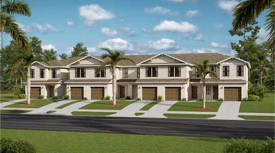 New construction Townhouse house 14228 Lilac Sky Terrace, Bradenton, FL 34211 - photo 0