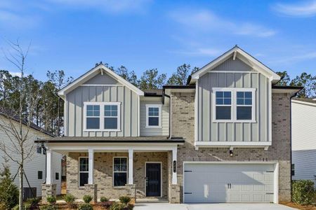 New construction Single-Family house 485 Kennington Walk, Loganville, GA 30052 plan Trenton - image