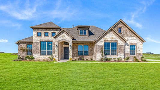 New construction Single-Family house 128 Lila Lake Dr, Waxahachie, TX 75165 plan Glenbrook VI - image