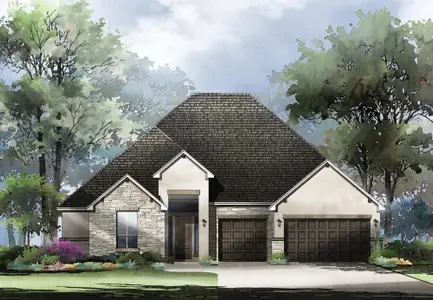 New construction Single-Family house 104 Alonzo, Boerne, TX 78006 plan Olmos - image