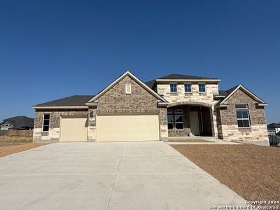 New construction Single-Family house 3417 Pauls Way, Marion, TX 78124 Adelaide- photo 0